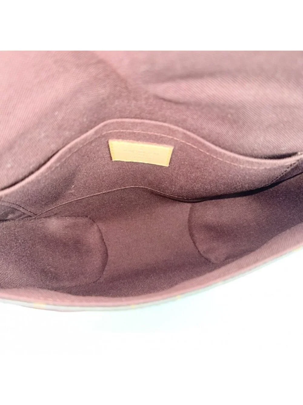Louis Vuitton Shoulder Bag Monogram Saint Cloud Crossbody Brown Gold